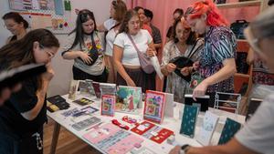 Exposición de la nueva colección de agendas Hobonichi 2027 en la papelería Entropía de Barcelona