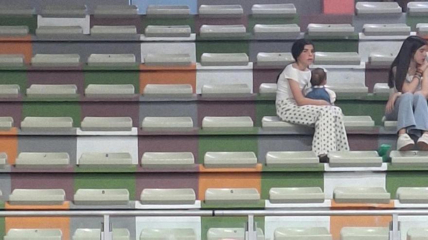 Alberto Herreros, leyenda del baloncesto español, presenció la remontada del Cáceres en Toledo