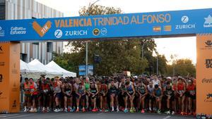 Salida del Medio Maratón de Valencia 2022