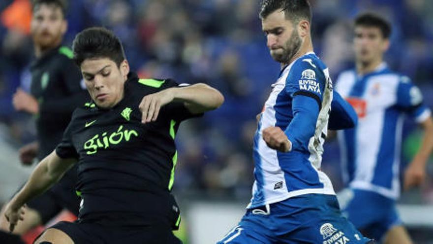 Jorge Meré ha destacado en el Sporting por su rendimiento.