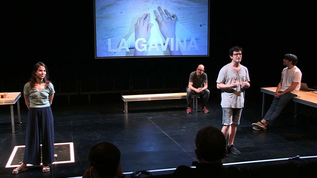 Roser Vilajosana, Xavi Sàez, Àlex Rigola i Eudald FontImatge d'escenaCopyright: Focus