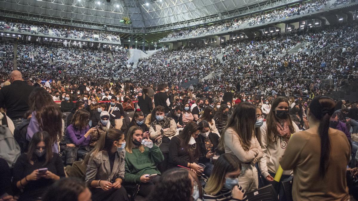 Aitana cautiva en el Sant Jordi