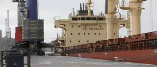 Récord en el Puerto: 33.000 toneladas de maíz procedente de Ucrania