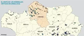 Córdoba acapara la mayoría de yacimientos mineros de Andalucía