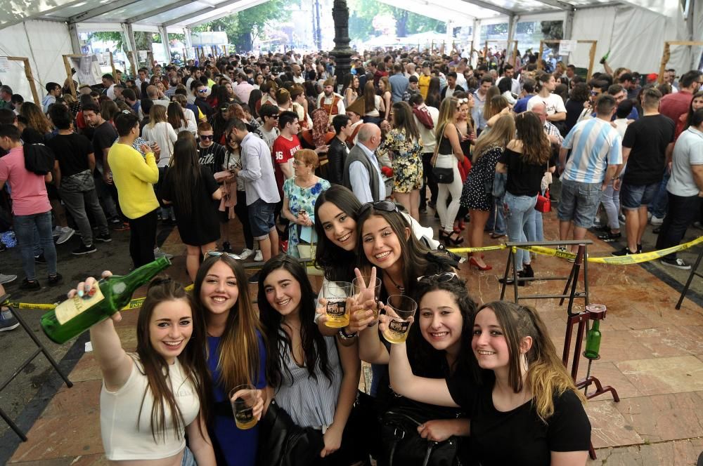 Festival de la sidra en La Felguera