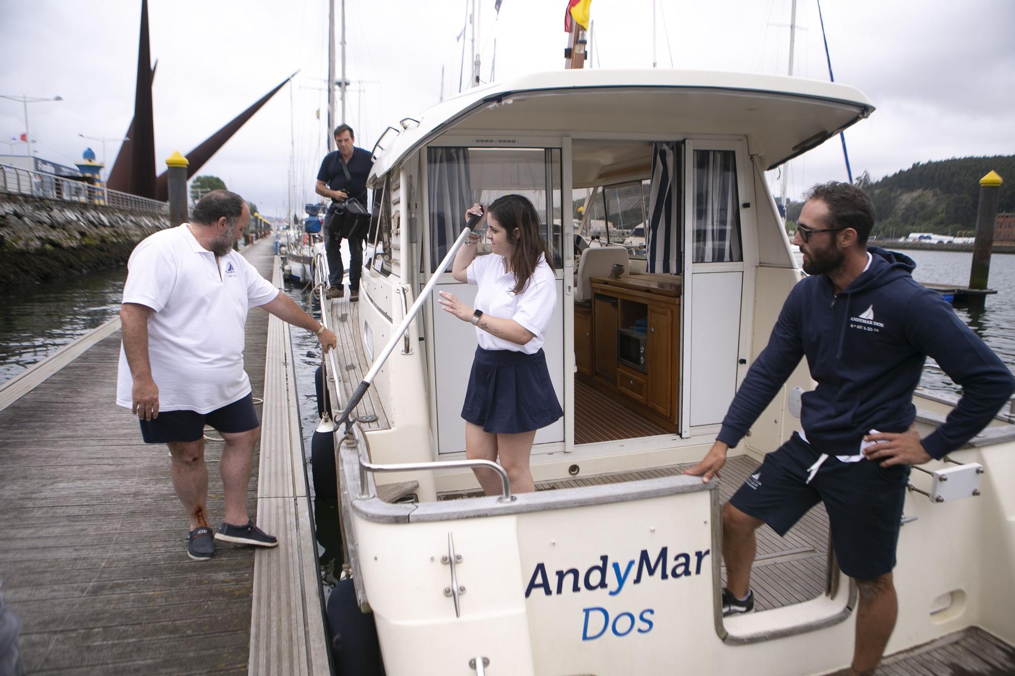 En imágenes: Avilés recupera sus paseos por la ría