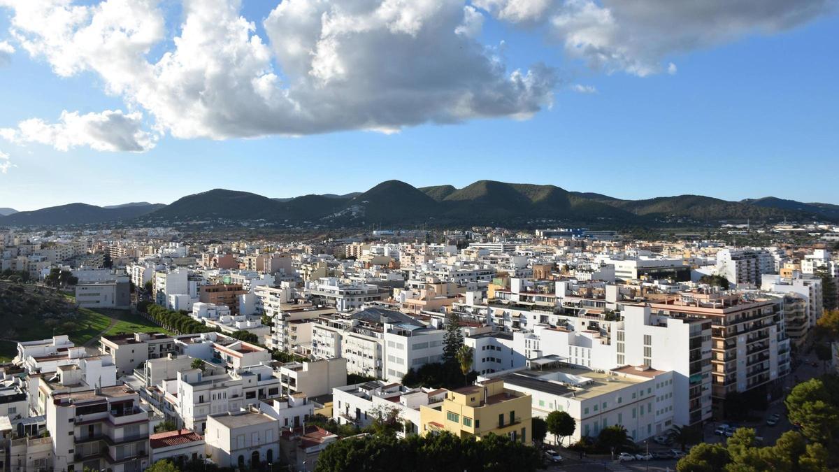 Panorámica del centro urbano de Vila.