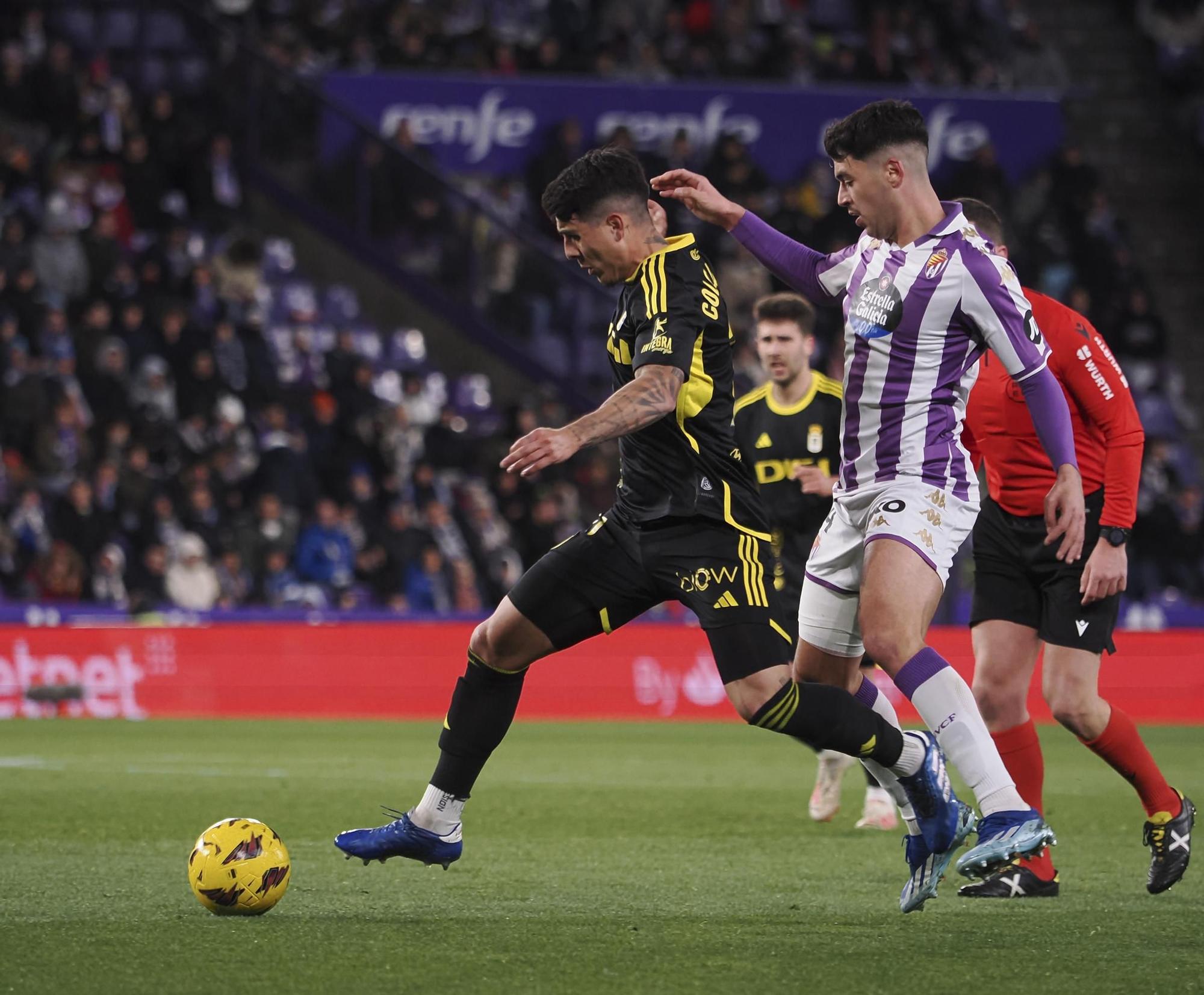 Así fue el partido entre el Valladolid y el Real Oviedo