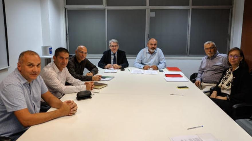 Un momento del último pleno del Consorcio de Prevención, Extinción de Incendios y Salvamento de la Isla de Tenerife.