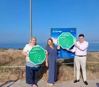 Es Carnatge y otras cinco playas del municipio se suman a la campaña ‘Espais sense fum’