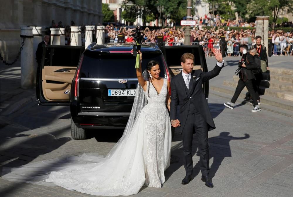 Casament de Sergio Ramos i Pilar Rubio