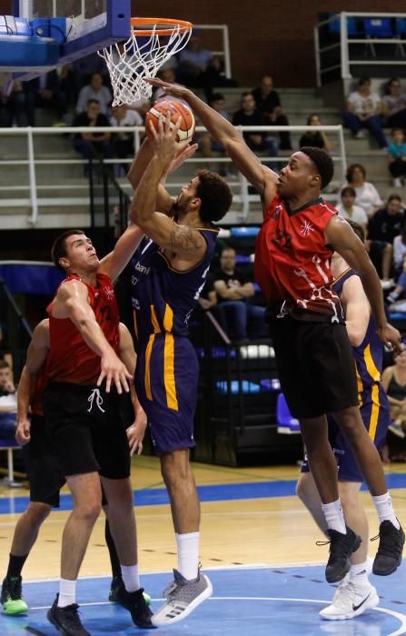 Partido entre el Liberbank Oviedo Baloncesto y el