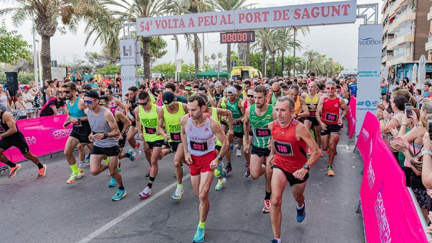 Miguel Allueva y Ainhoa Martín ganan la 54ª Volta Peu al Port de Sagunt