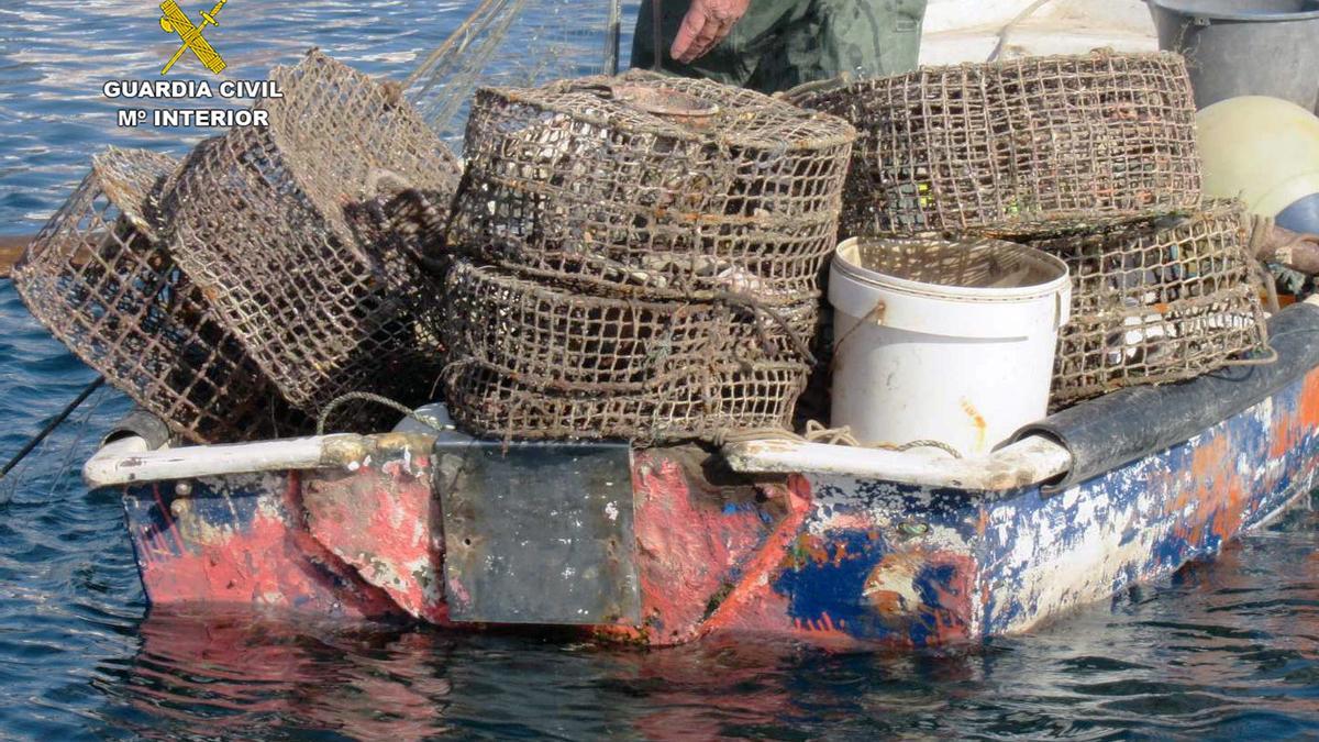 El pescador furtivo localizado en Águilas