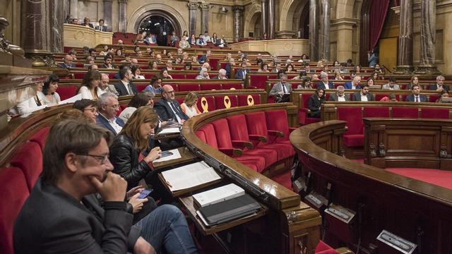 Pleno del Parlament.