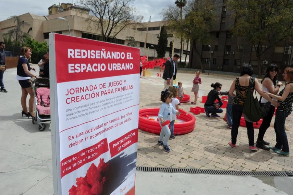 Los niños llenan La Fama de creatividad