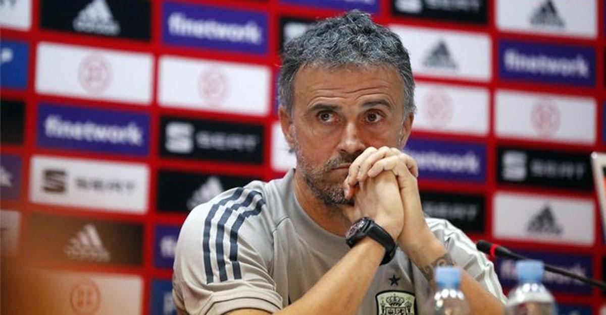 Luis Enrique, seleccionador español