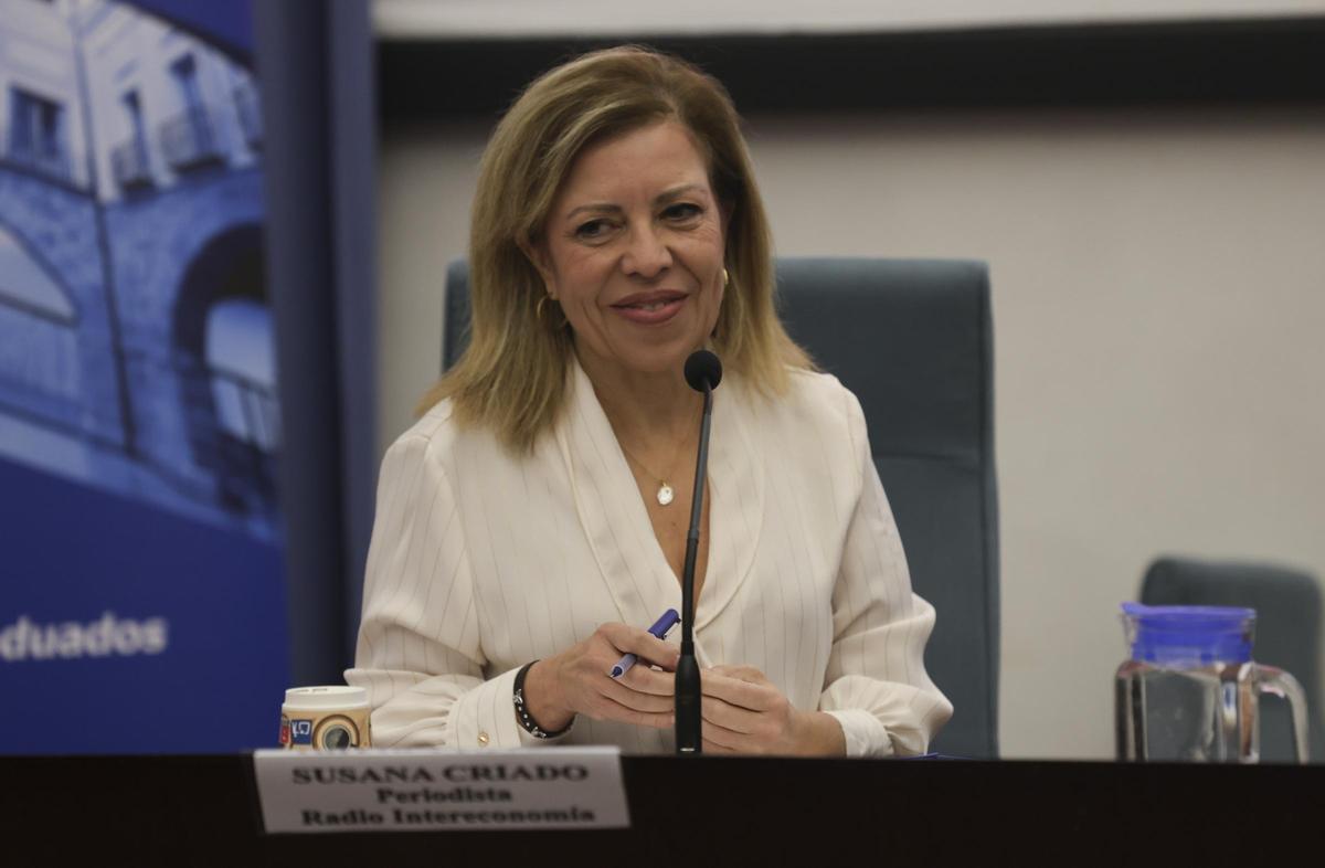 Susana Criado, moderadora de la jornada