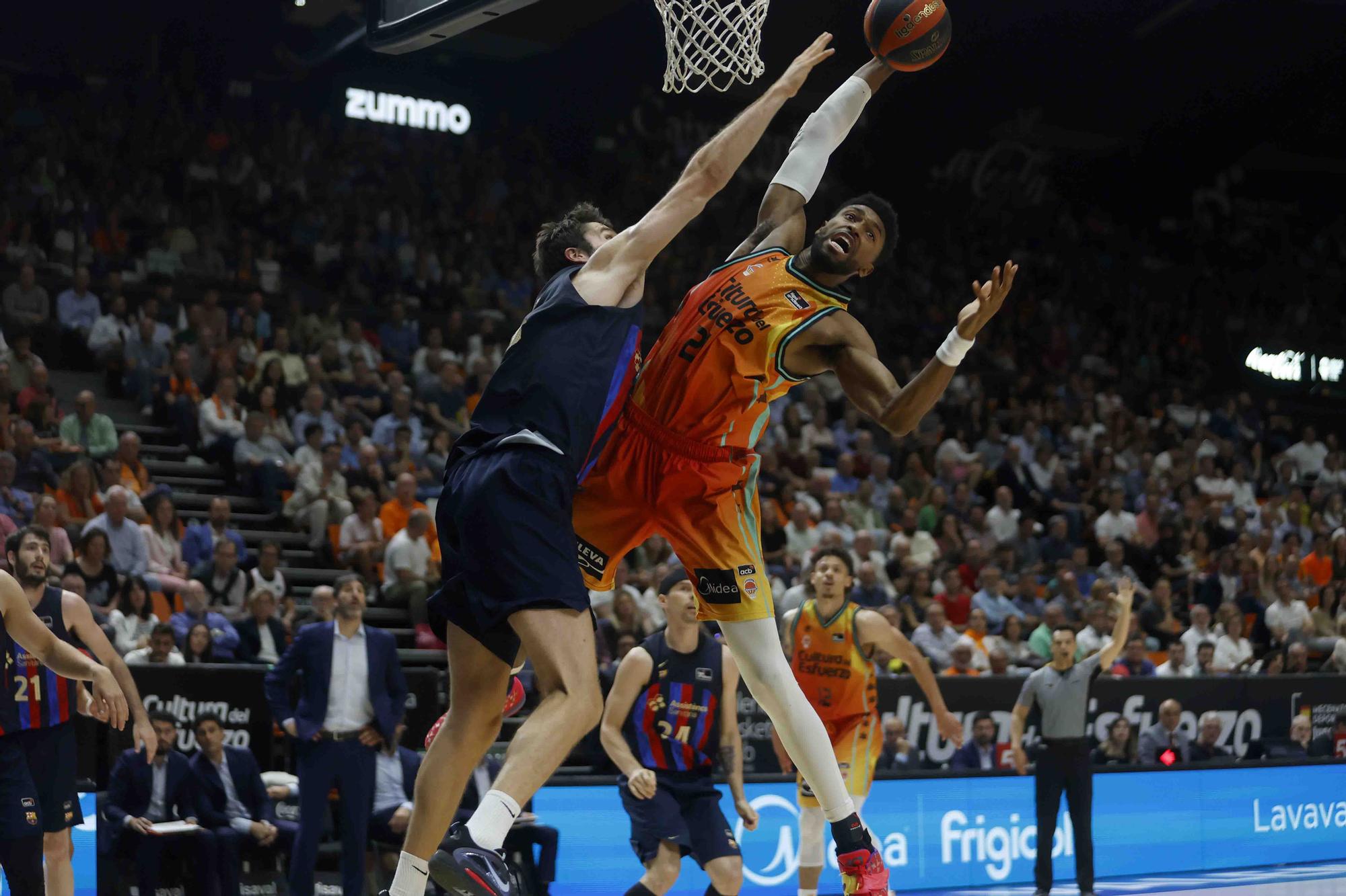 Partido Valencia Basket- F.C.Barcelona