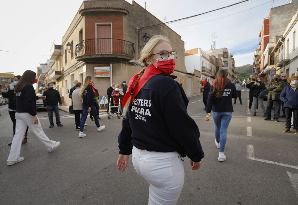 Faura disfruta de la Pujà de Santa Bárbara.