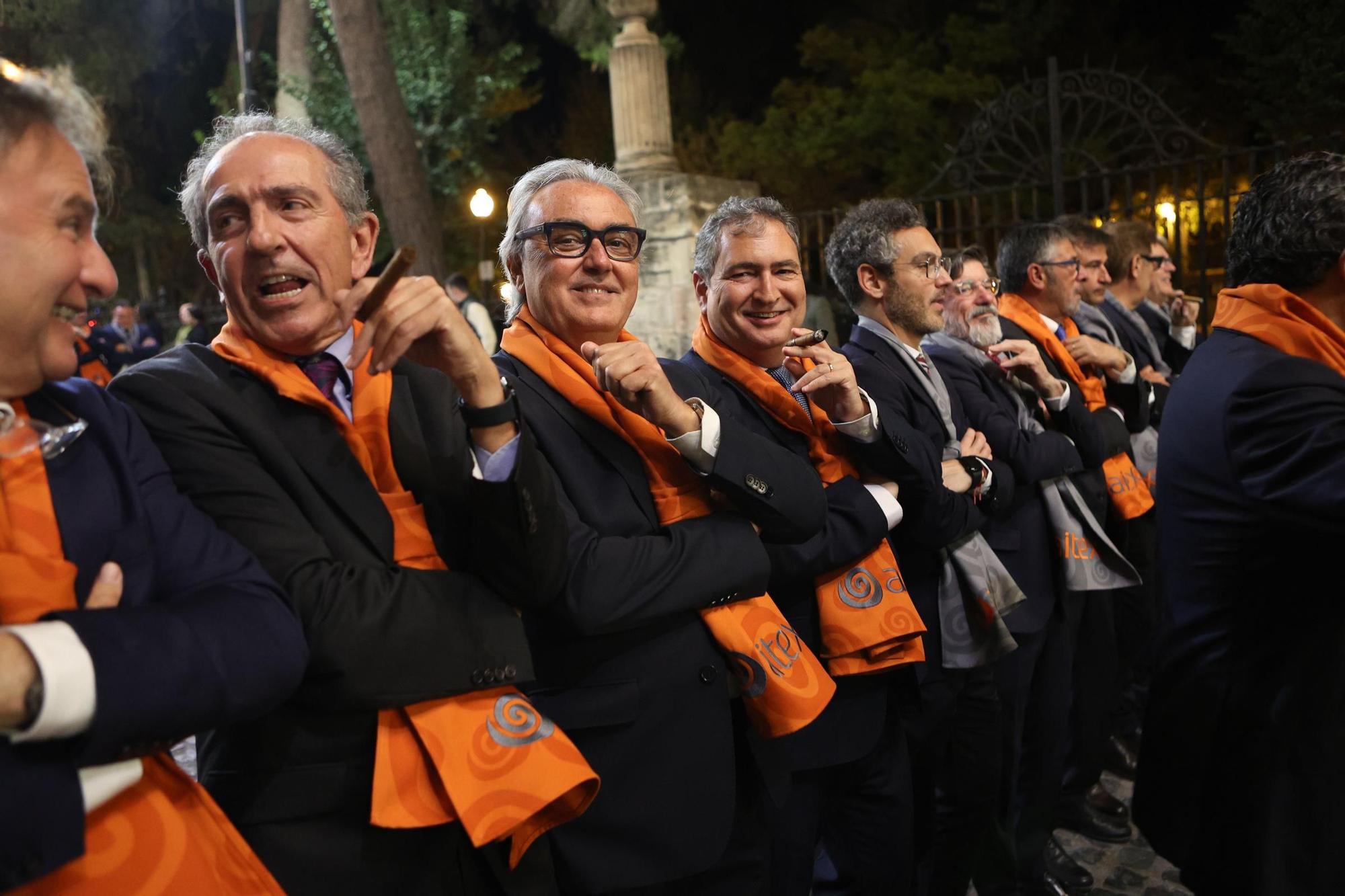 El President de la Generalitat, Carlos Mazón, participa en la "Entradeta" de la Filà Llana