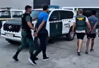 Cinco detenidos por el asalto a un furgón policial en Ibiza en el que se liberó a un preso