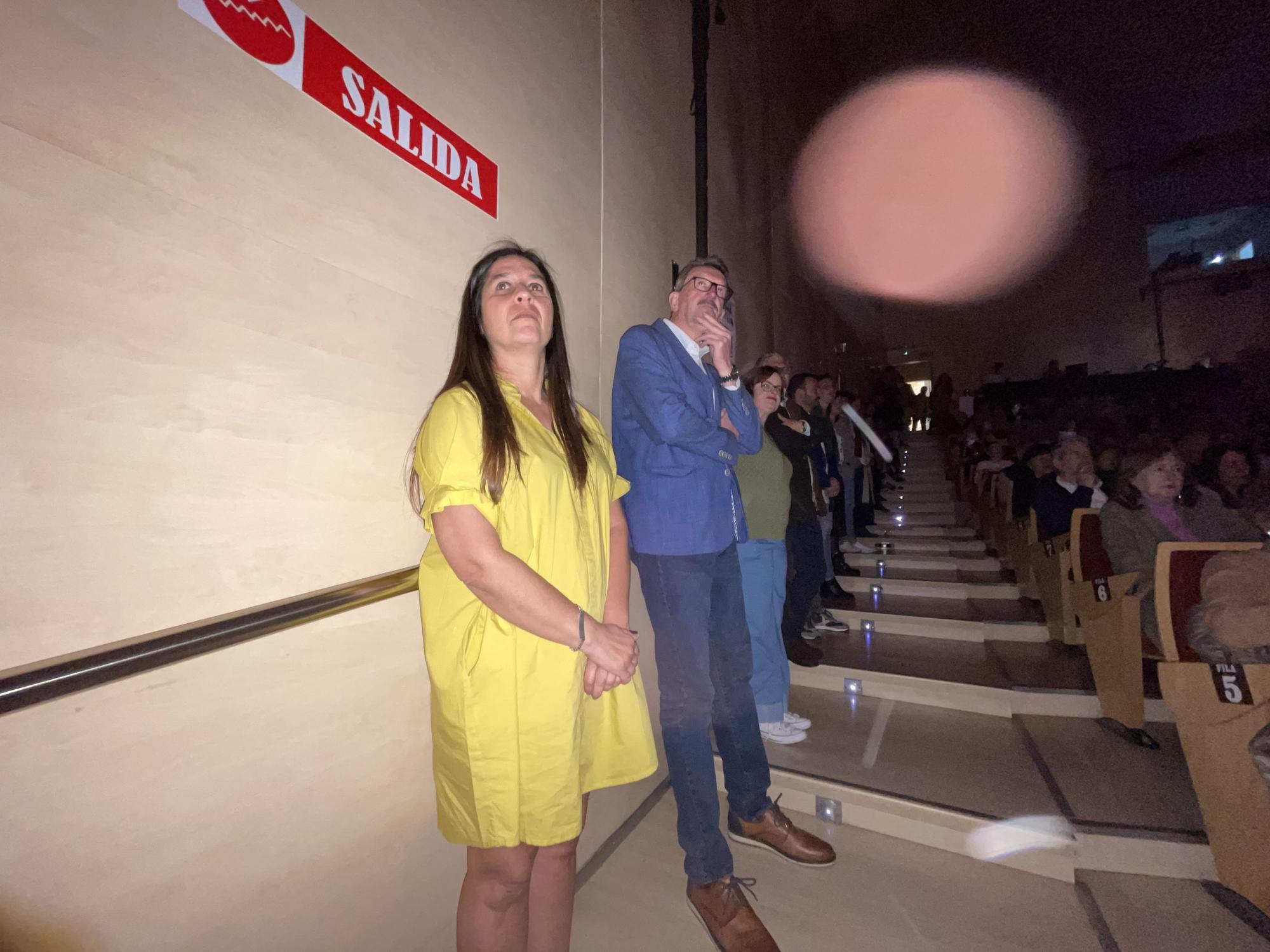 Presentación de la candidatura de Aníbal Vázquez, en el Auditorio Teodoro Cuesta de Mieres.