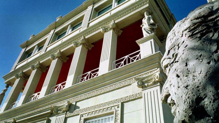 Fachada de la Casa-Museo de Blasco Ibáñez en Valencia.