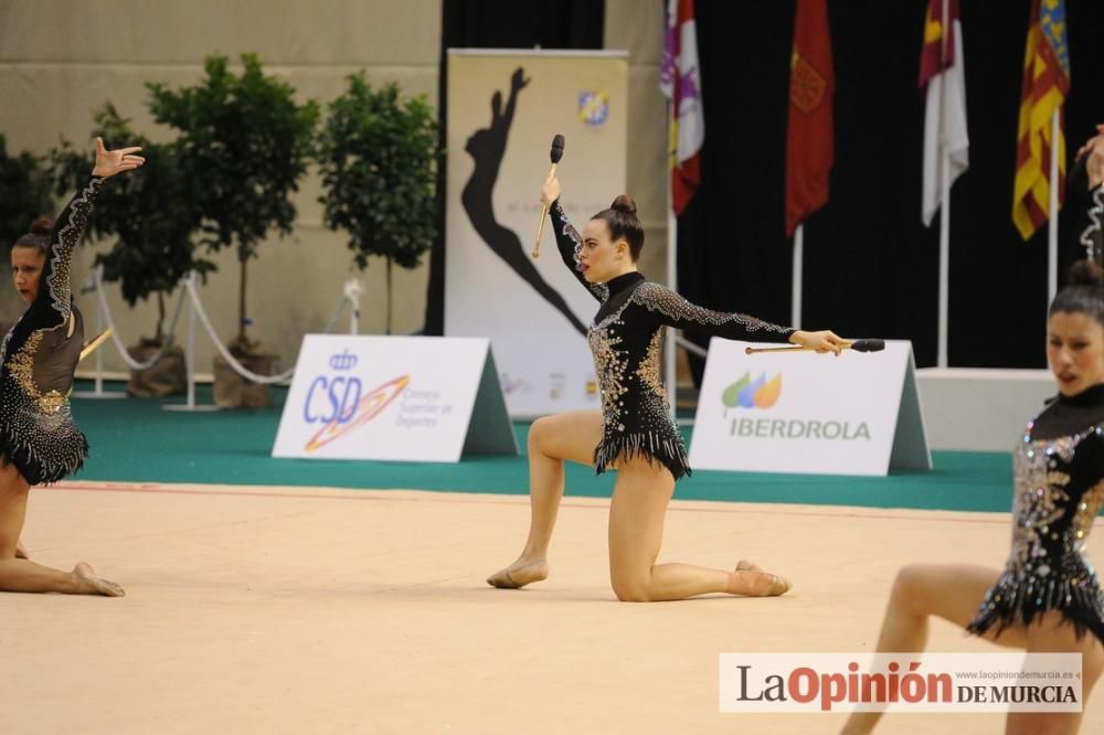 Campeonato de Gimnasia Rítmica: entrega de trofeos del sábado por la noche