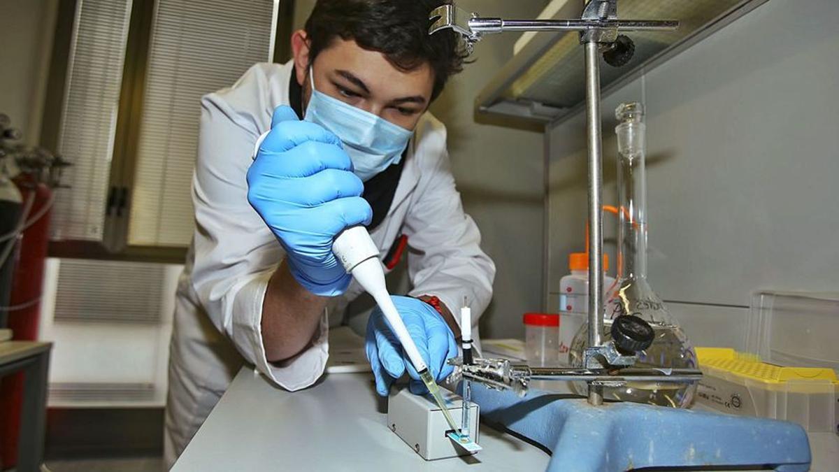 La UA desarrolla microchips para poder detectar el covid de forma rápida La UA desarrolla microchips para poder detectar el covid de forma rápida