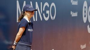 Alessandra Bonhomi durante un partido de dobles del sábado en el Real Club de Tenis Barcelona