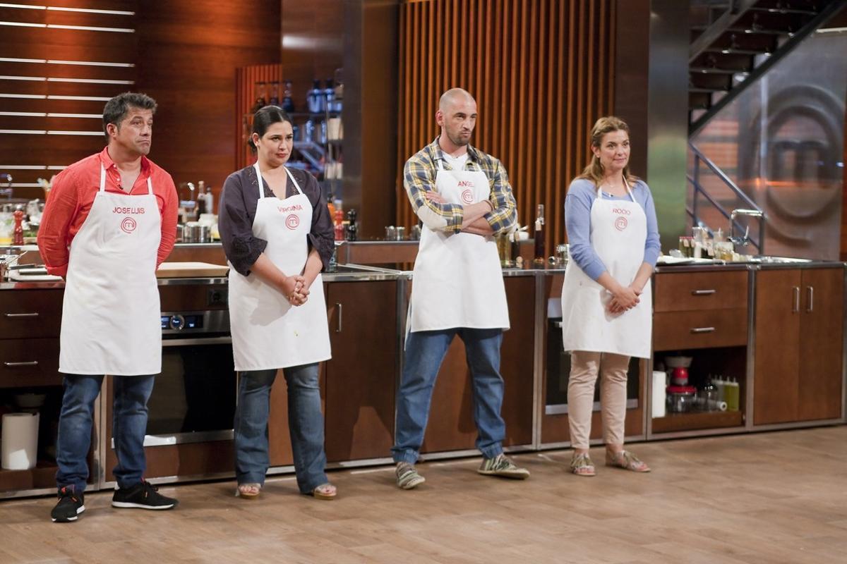 José Luis, Virginia, Ángel y Rocío, finalistas de la cuarta temporada de 'Masterchef'