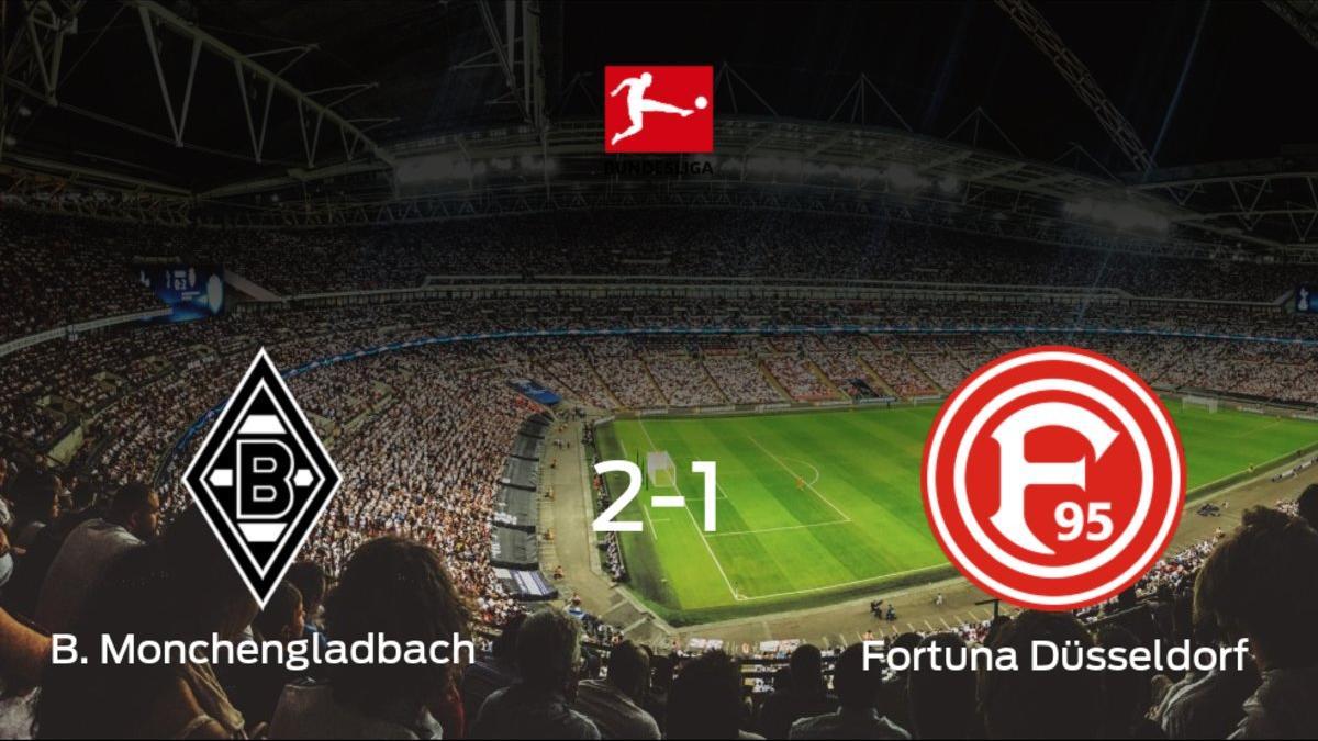 El Borussia Monchengladbach vence 2-1 en su estadio frente al Fortuna Düsseldorf