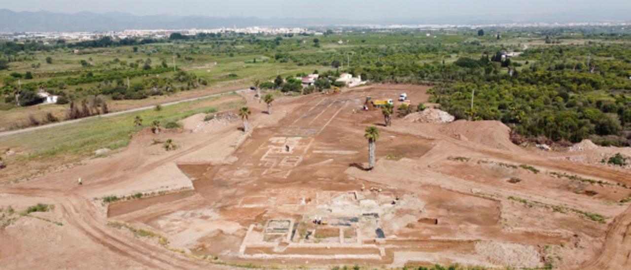 La gran extensión de la villa romana la convierte en la más grande excavada en la Comunitat Valenciana