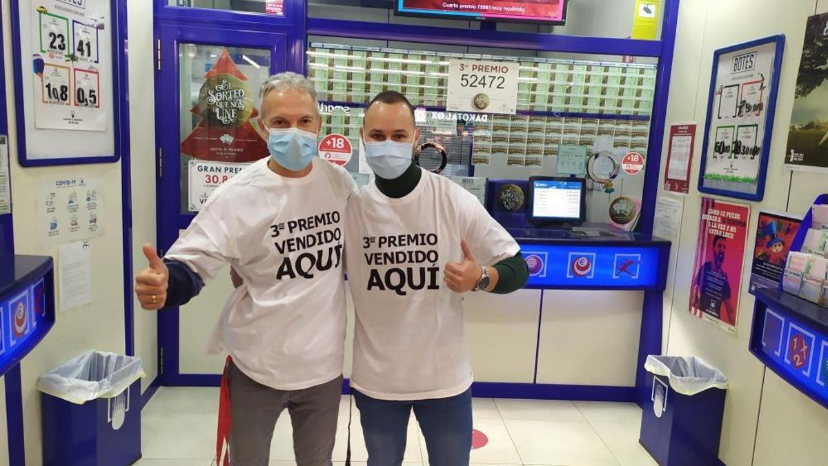 Los premiados de la Lotería de Navidad 2020