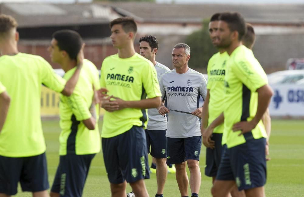 Presentación y primer entrenamiento de Fran Escribá