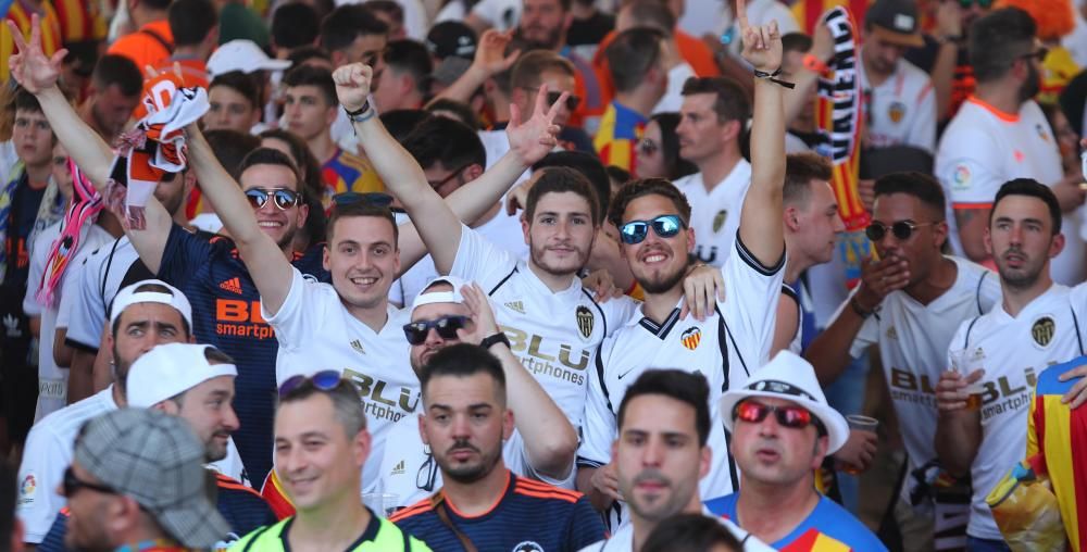 Fan Zone del Valencia CF en Sevilla