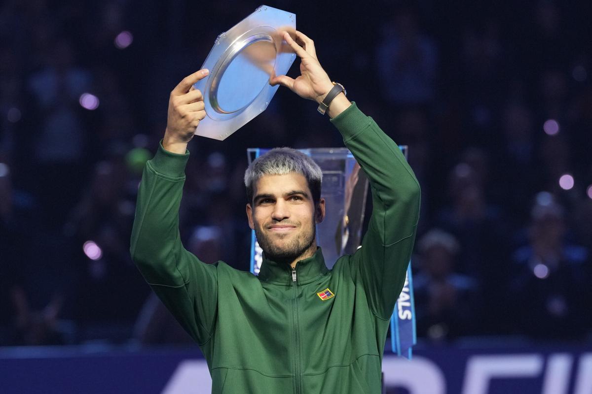 Carlos Alcaraz, finalista en las ATP Finals