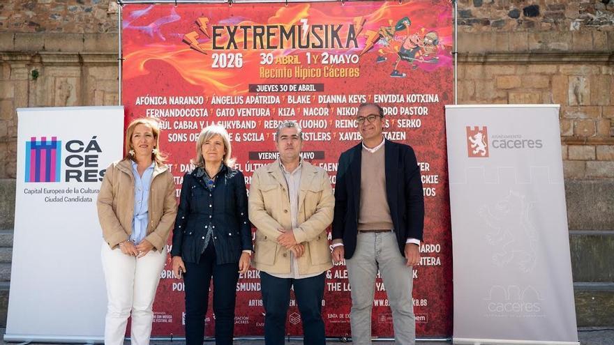 “Estamos resistiendo”: El giro rockero ya beneficia a Extremúsika en Cáceres