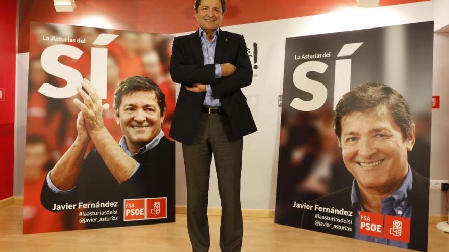 Javier Fernández, convencido de que solo el PSOE puede dar estabilidad a Asturias