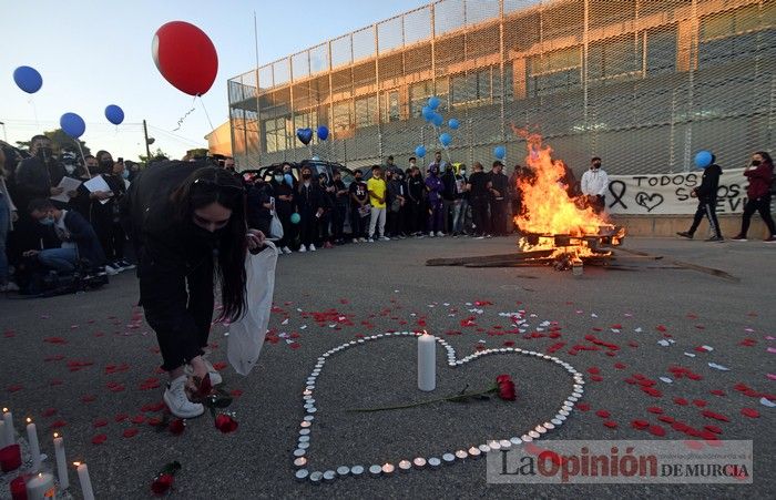 Homenaje a Kevin, el joven asesinado en una reyerta