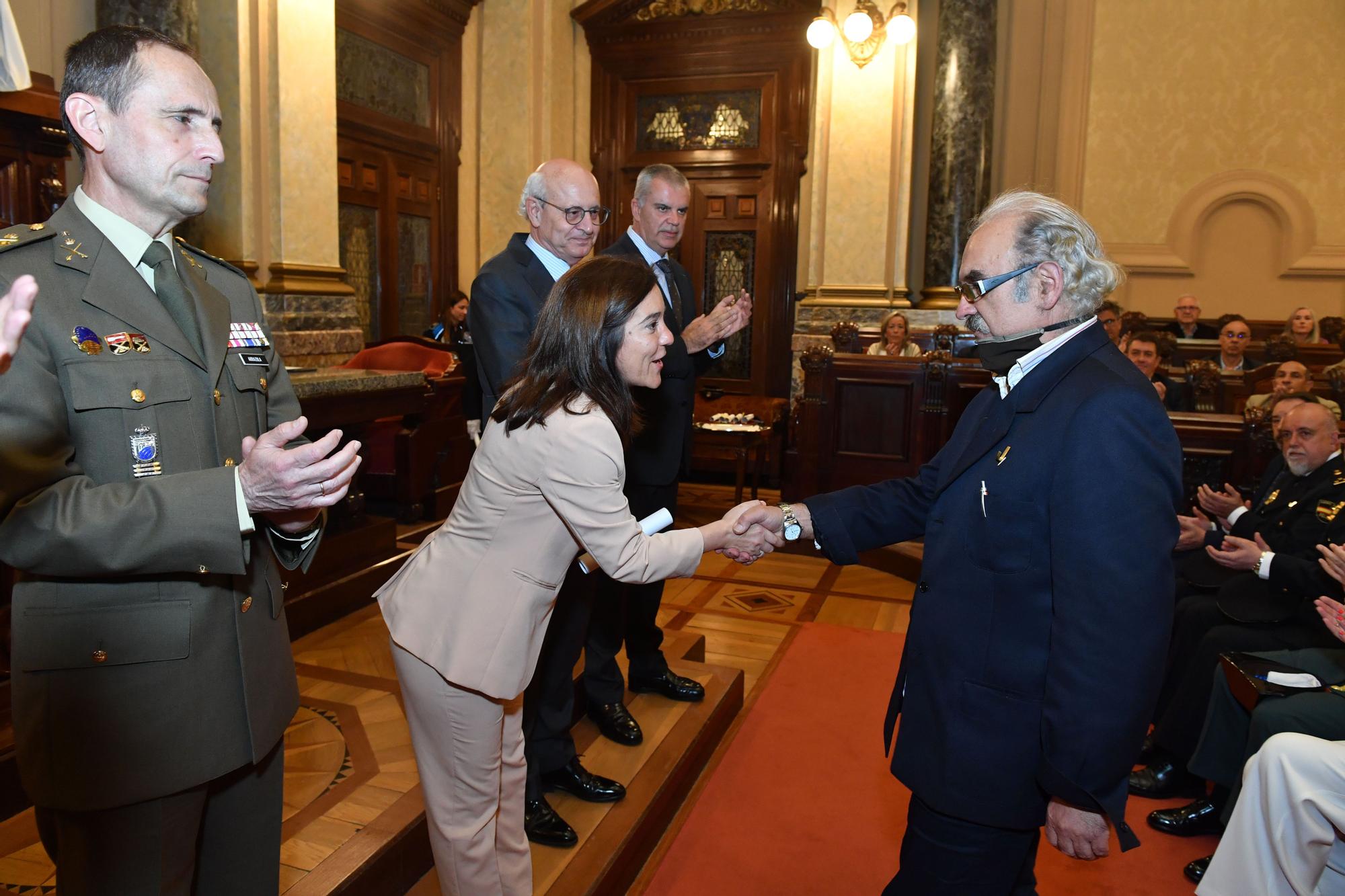 Celebración de la festividad de la Policía Local en A Coruña