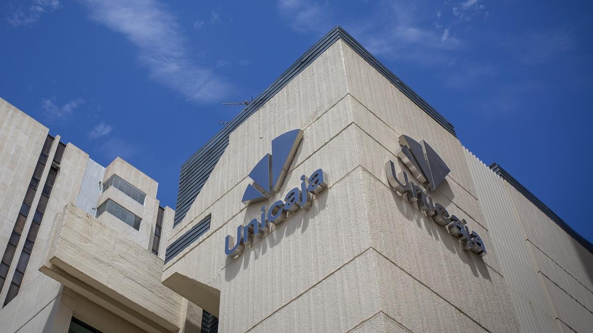 La sede central de Unicaja Banco, en la avenida de Andalucía de Málaga.