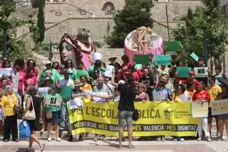 Movilización en contra de que Alicante deje de ser valenciano hablante