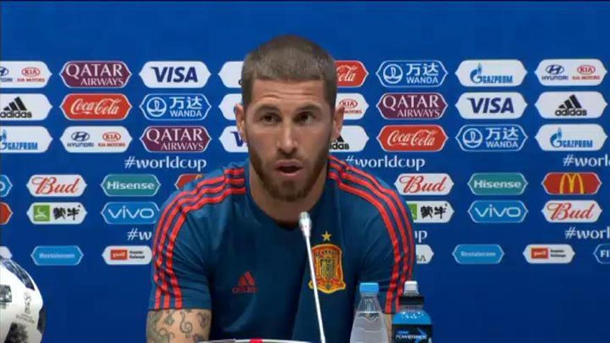 Sergio Ramos: &quot;Parece que estamos en un tanatorio&quot;