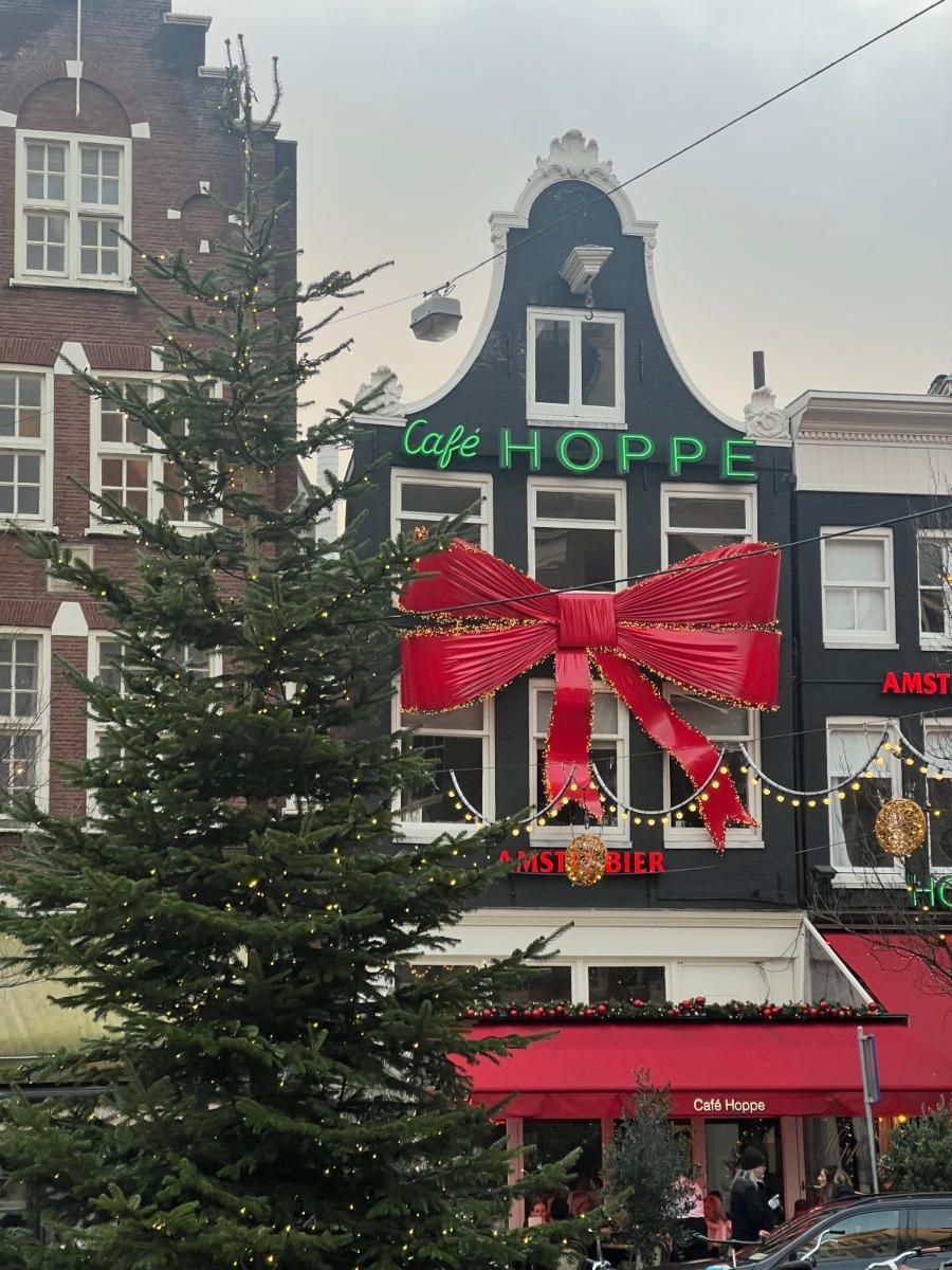 Ámsterdam en Navidad parece un escenario de cuento.