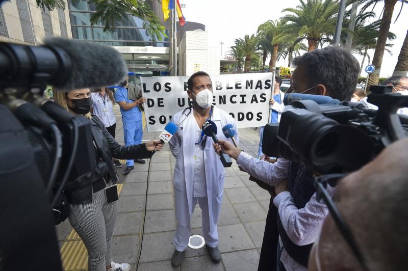 Manifestación de los médicos de urgencias