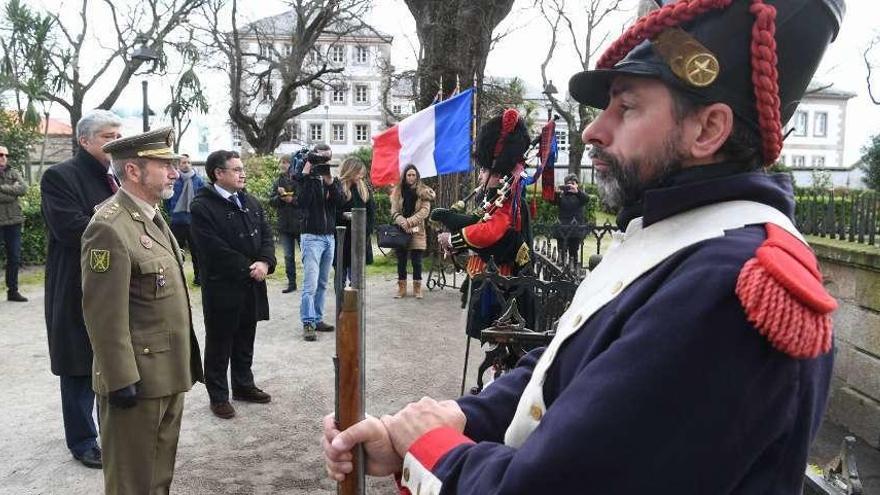 Ofrenda por los 210 años de la Batalla de Elviña