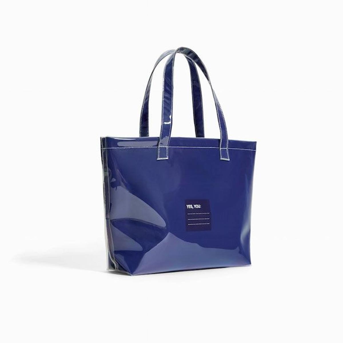 Bolsos capricho de Zara Kids: shopper de vinilo