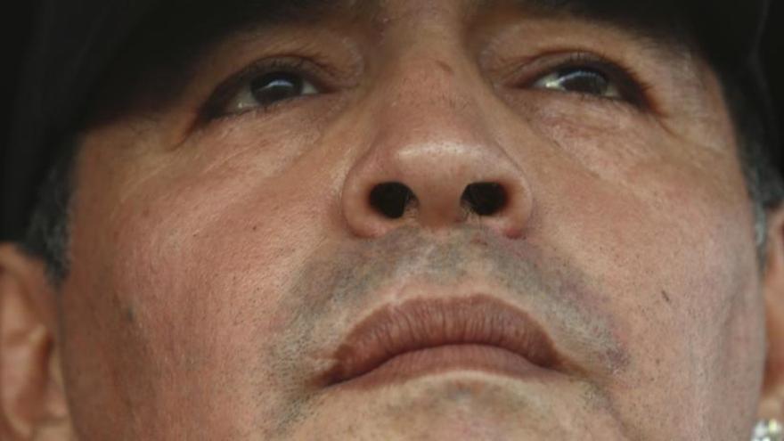 El exjugador argentino Diego Armando Maradona.